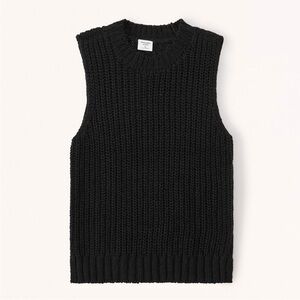 Abercrombie & Fitch Easy Shaker
Sweater Tank - Black
